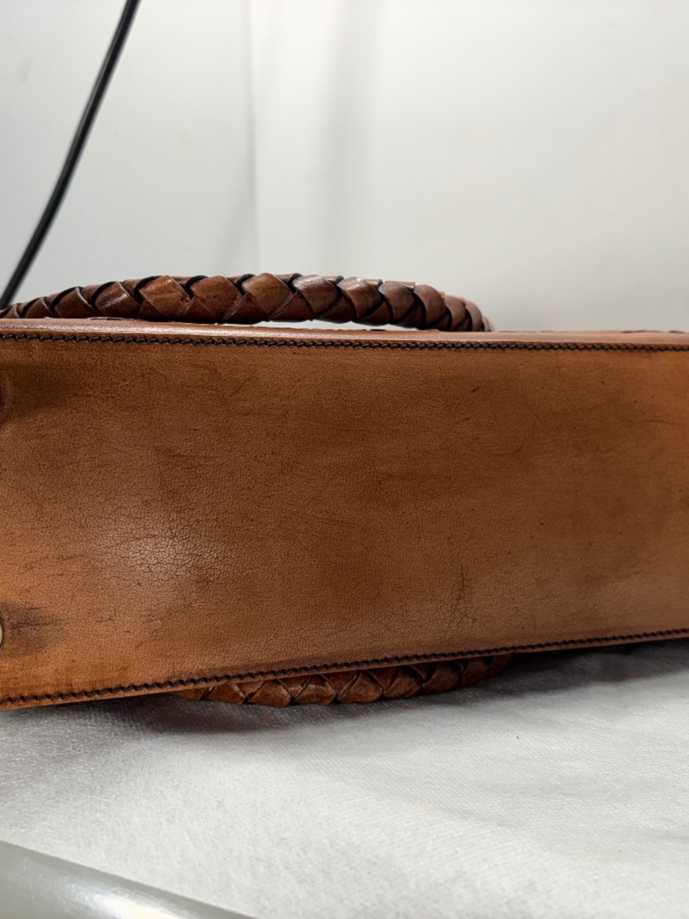 VILENCA HOLLAND-NWT$565.00 HAND TOOLING TOOK 6 WEEKS +HAND LACING+HAND STAINING - Picture 7 of 14